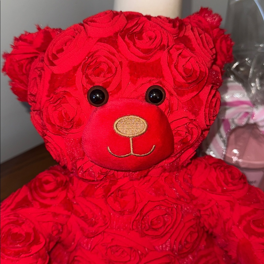 Build-A-Bear Red Roses Teddy - Picture 3 of 9